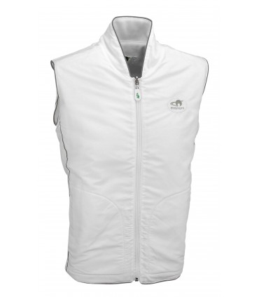 OW-FLG White Fleece Reversible Gilet