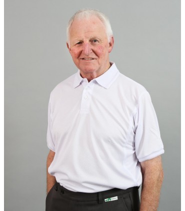 Men's White Sportex Bowls Shirt