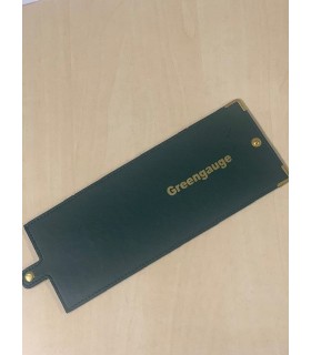 Greengauge Small Leather Scorecard Holder - Green