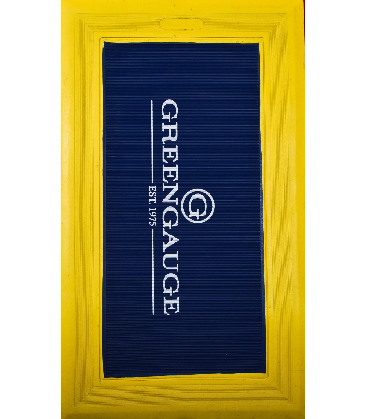 Greengauge Rubber Delivery Mat NavyYellow